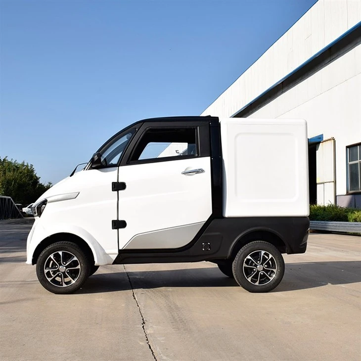 EEC Auto Trailer Truck, Electric Mini Truck With Closed Cabin